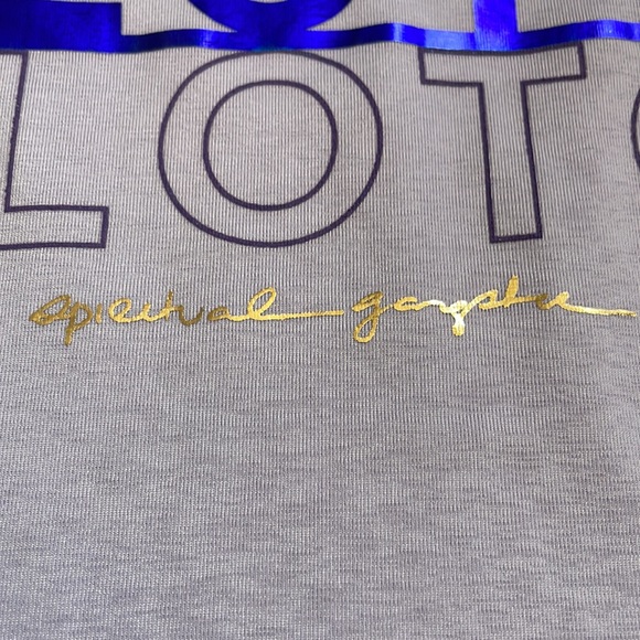 NWOT Peloton x spiritual gangsta Muscle Tank Size Medium Soft Lavender - Picture 4 of 5